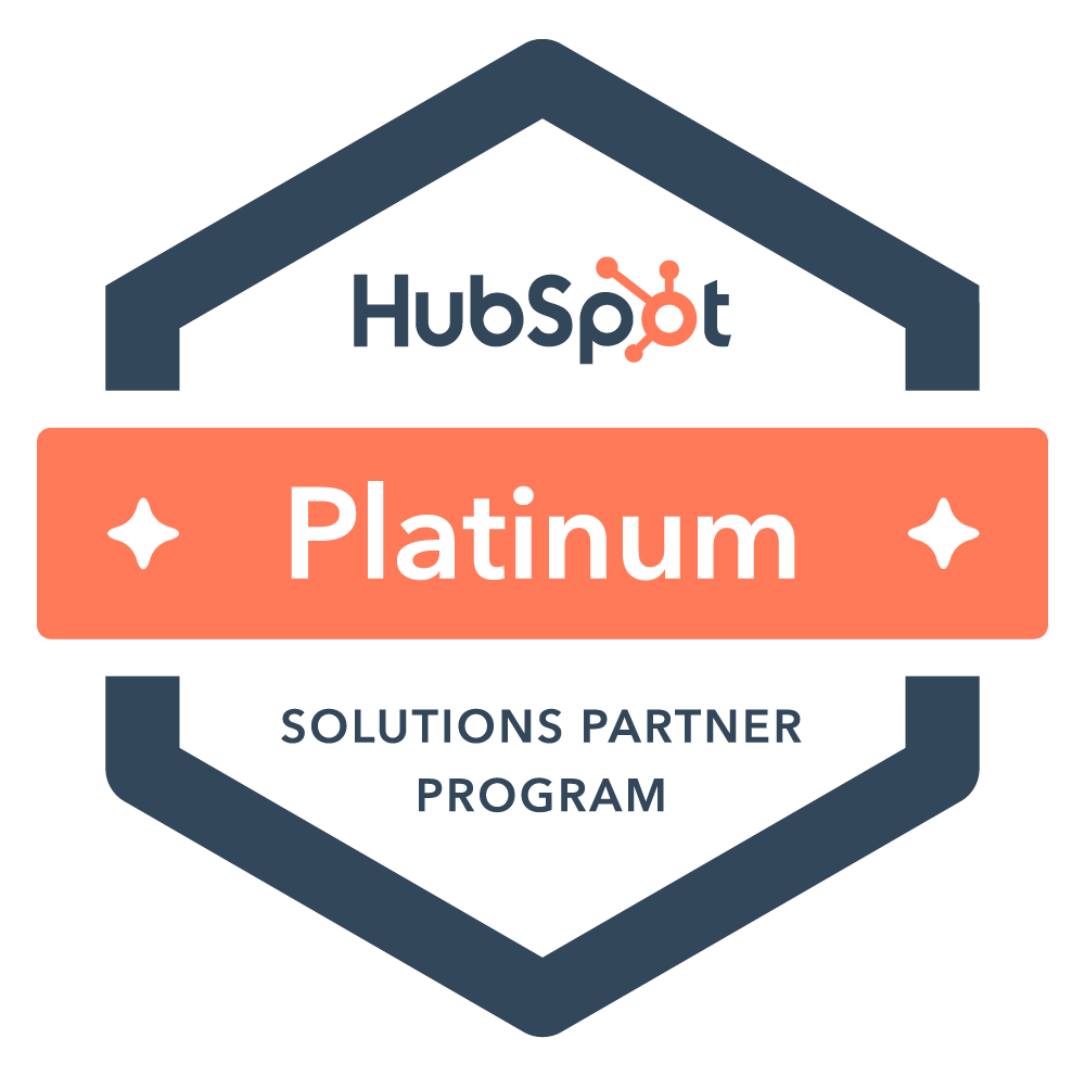 Insignia de Socio de Soluciones HubSpot