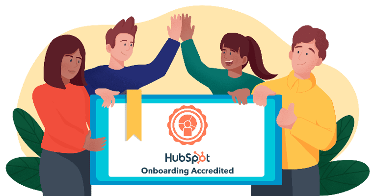 Aspiration Marketing reçoit l'accréditation HubSpot Onboarding