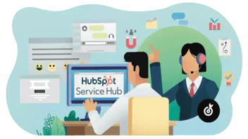 HubSpot 服务中心的核⼼功能