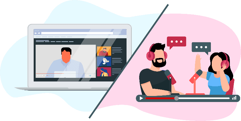 Webinar vs. Podcast ¿Cuál elegir?