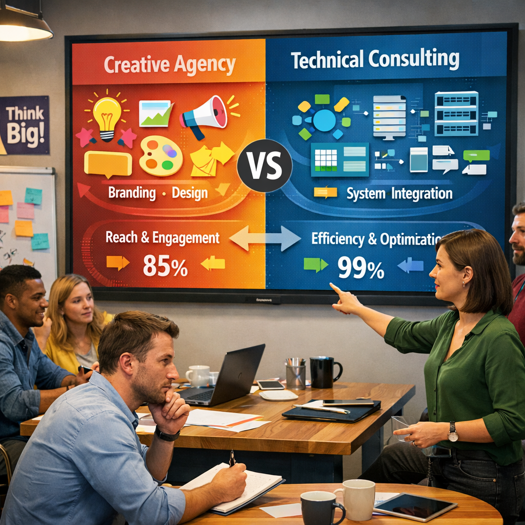Technical Consulting vs. Marketing Agencies: Who Should You Hire? episode artwork