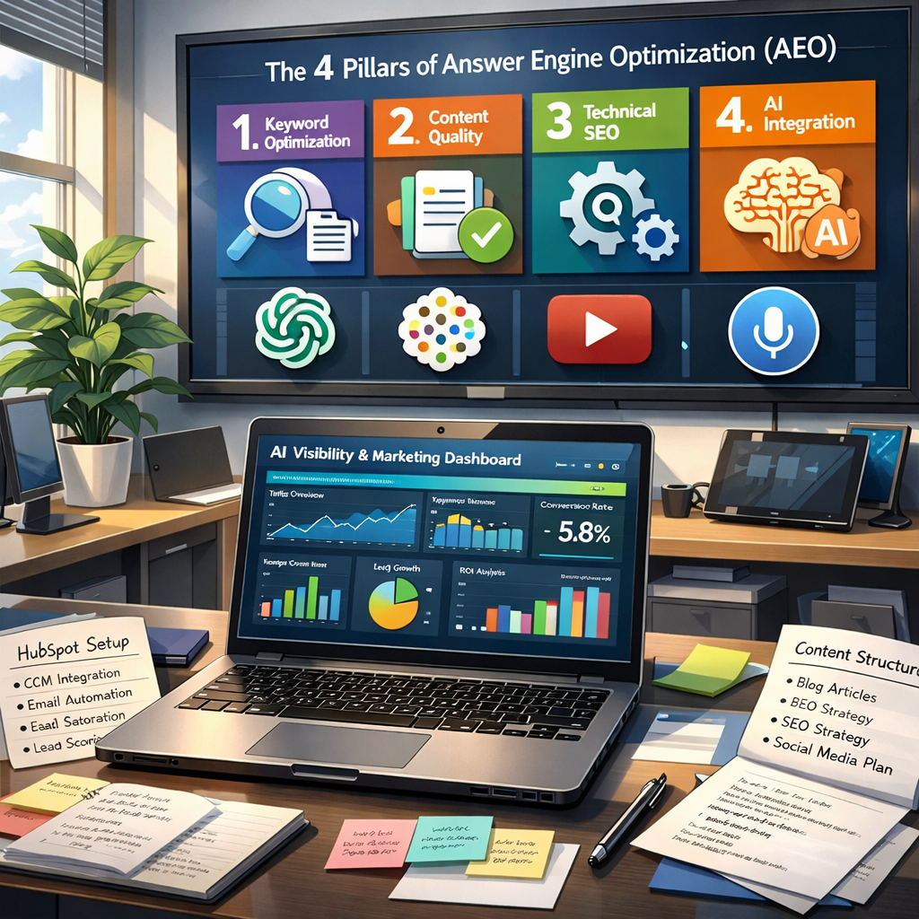 HubSpot Partner Checklist for AI Search Visibility 2026 episode artwork