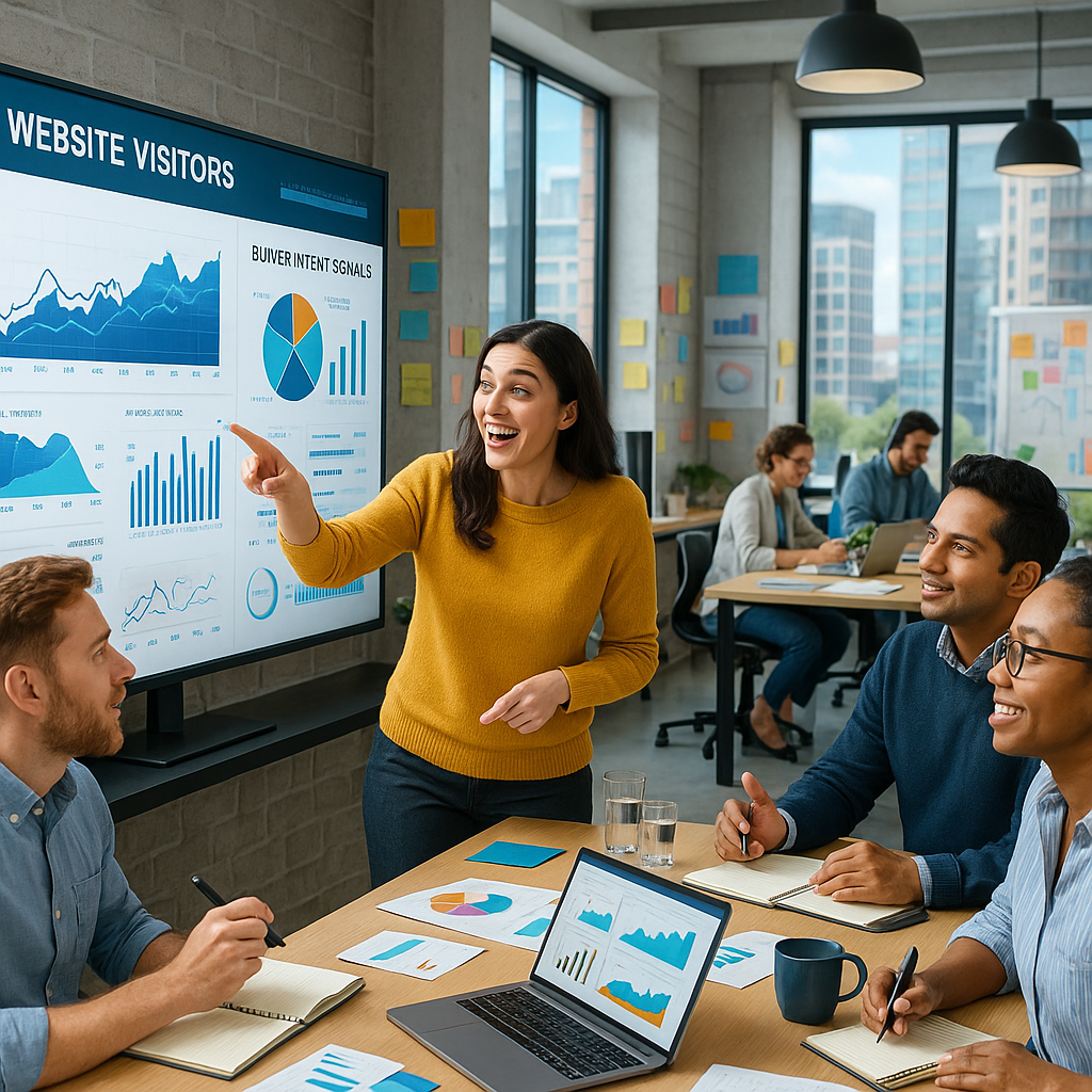 Prospection B2B - Comment exploiter l'intention des visiteurs ?