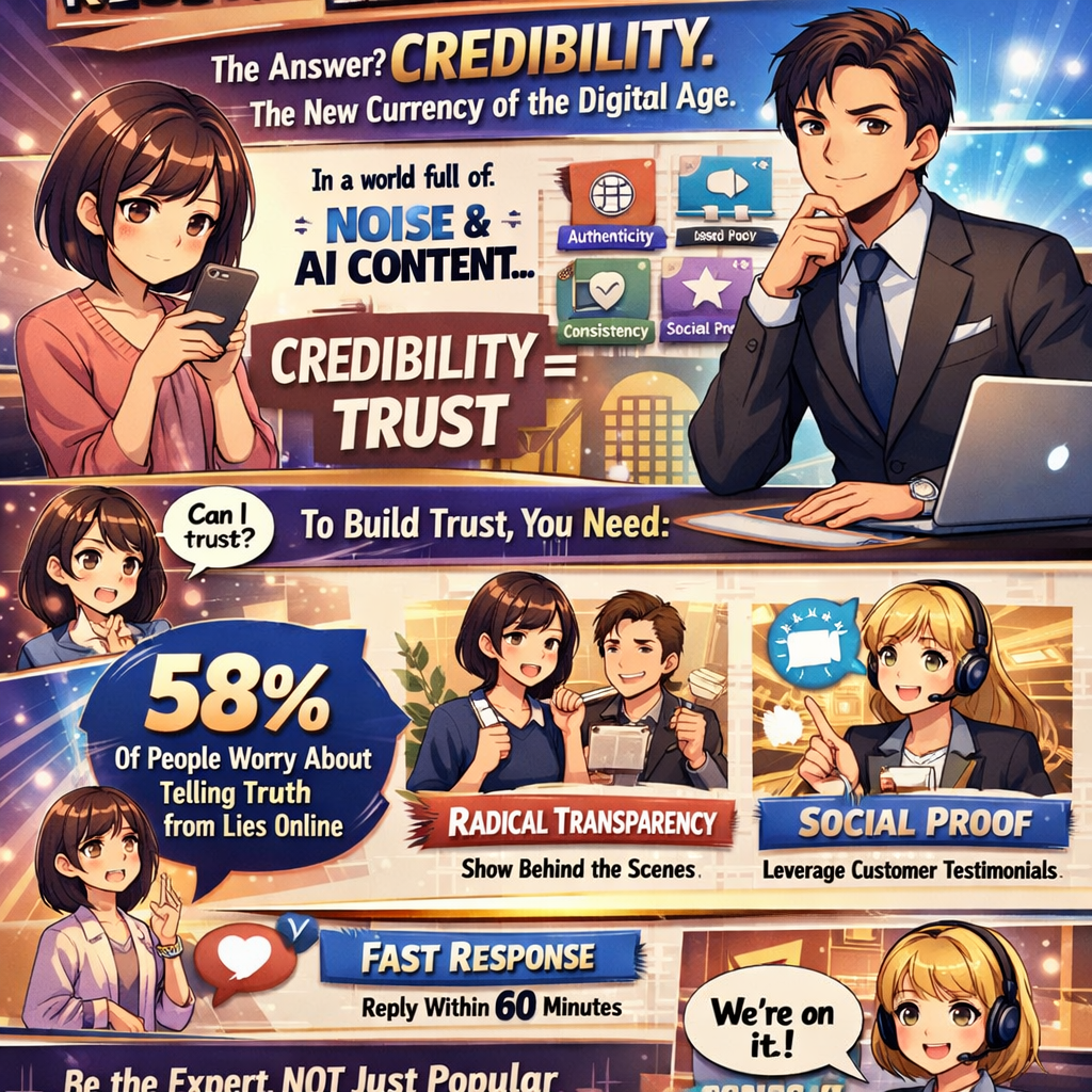 Social Media Strategies to Enhance Brand Credibility episode artwork